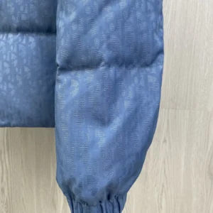 Replica Dior CD Classic Down Jacket Blue Quilted Reps - RepLuxe