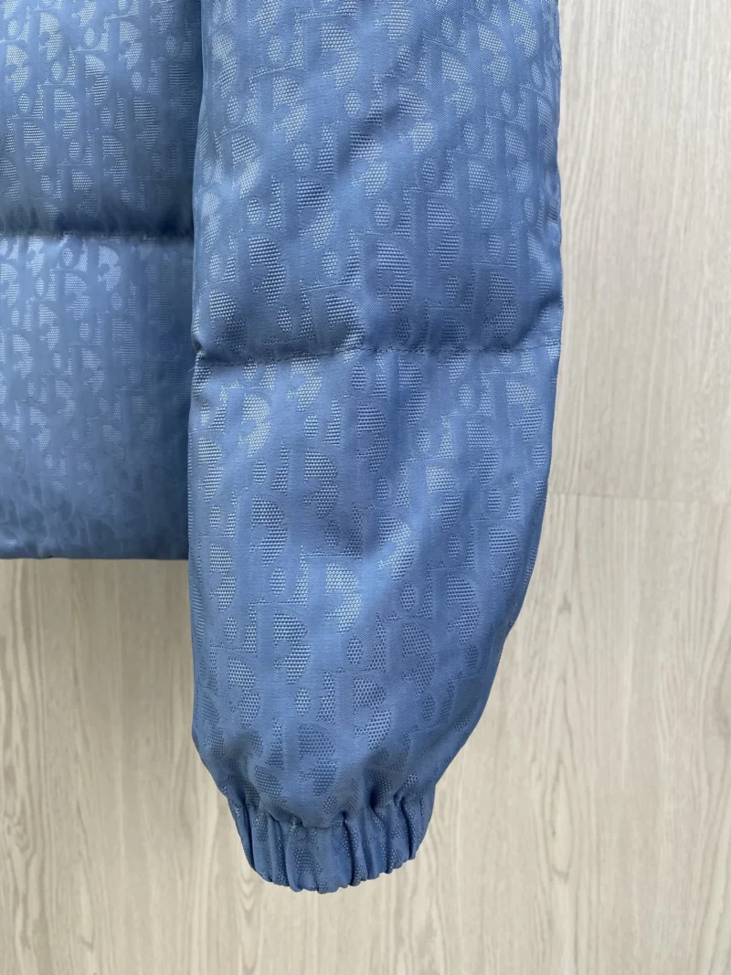 Replica Dior CD Classic Down Jacket Blue Quilted Reps - RepLuxe