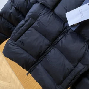 Replica Dior Down Jacket Black Quilted Reps - RepLuxe