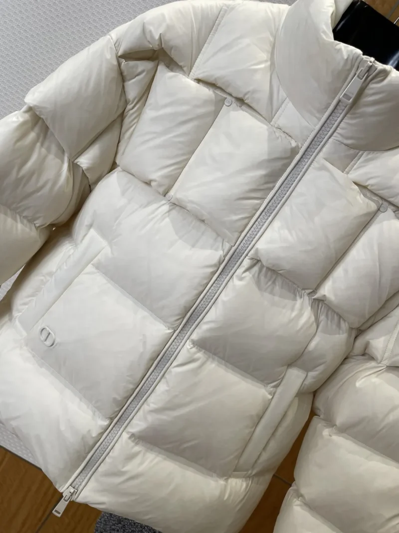 Replica Dior Down Jacket White Quilted Reps - RepLuxe