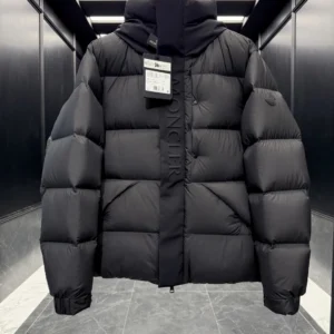 Replica Moncler Madeira Down Jacket Black Short Reps - RepLuxe