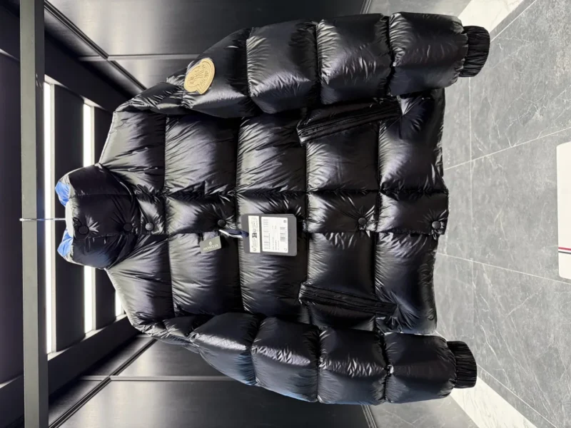 Replica Moncler Dervox Down Jacket Black Pop Reps - RepLuxe