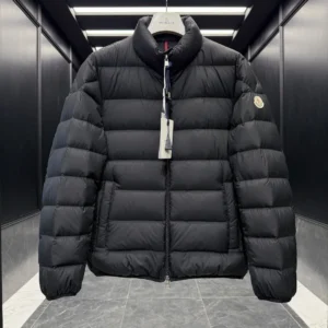 Replica Moncler Baudinet Down Jacket Black Quilted Reps - RepLuxe