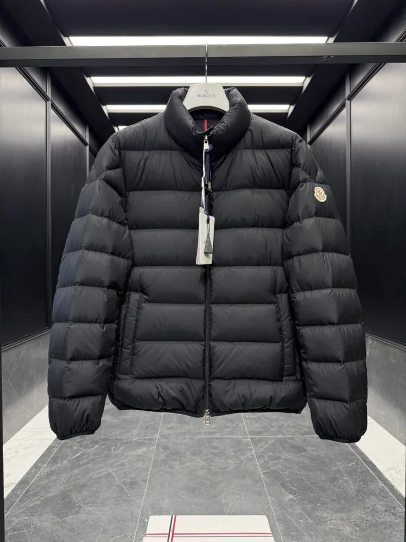 Replica Moncler Baudinet Down Jacket Black Quilted Reps - RepLuxe