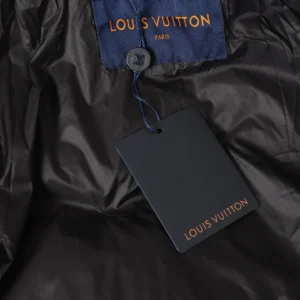 Replica Louis Vuitton Down Jacket Black Monogram Reps - RepLuxe