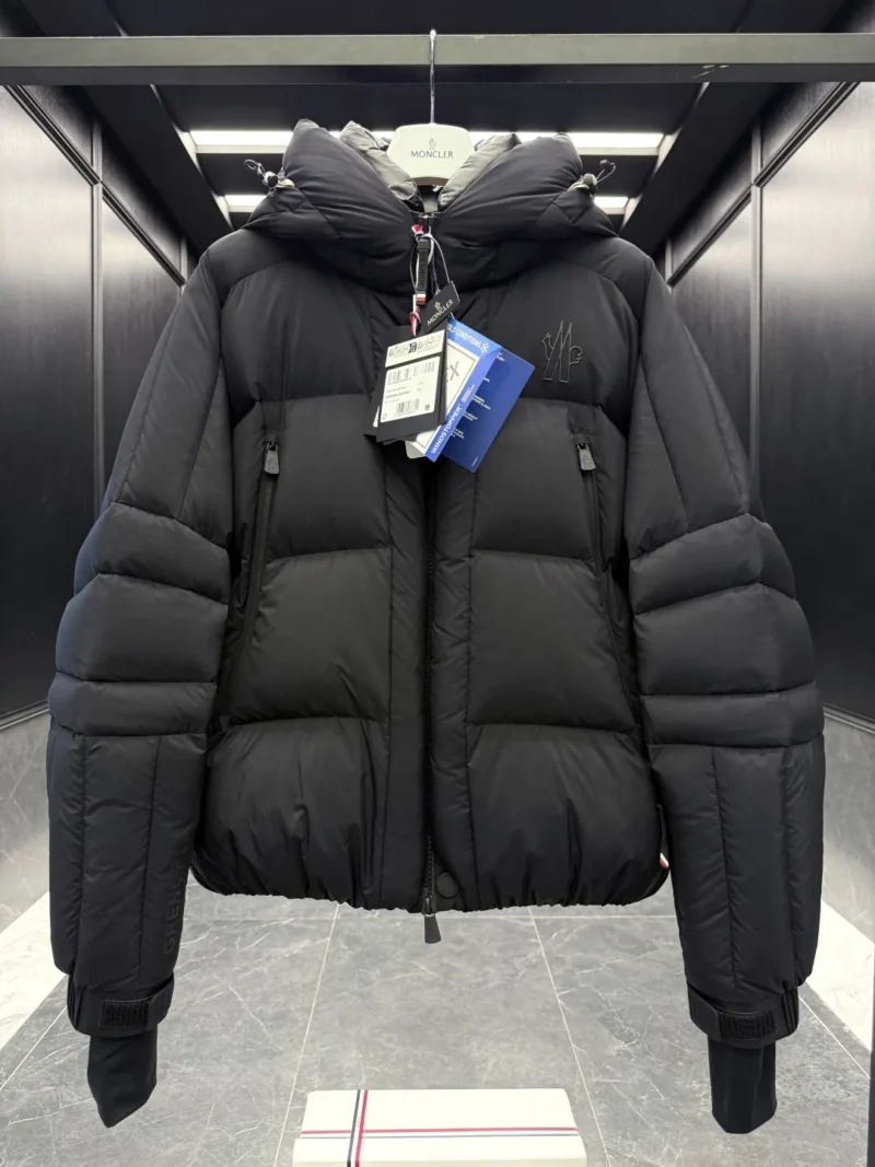 Replica Moncler Grenoble Cherferie Black Jacket Reps - RepLuxe