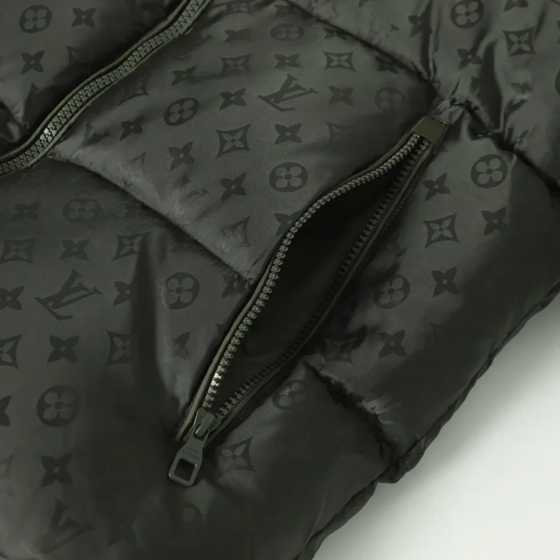 Replica Louis Vuitton Down Jacket Olive Monogram Reps - RepLuxe