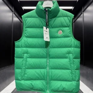 Replica Moncler Contrin Vest Green Quilted Style Reps - RepLuxe