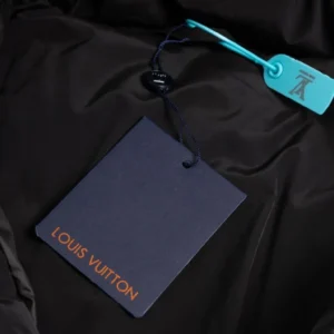 Replica LOUIS VUITTON Down Jacket Black Oversize Reps - RepLuxe