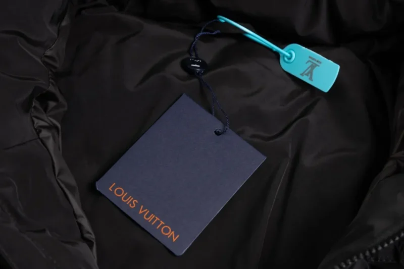 Replica LOUIS VUITTON Down Jacket Black Oversize Reps - RepLuxe