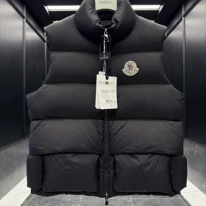 Replica Moncler Christopher Raxxy Vest Black Quilted Reps - RepLuxe