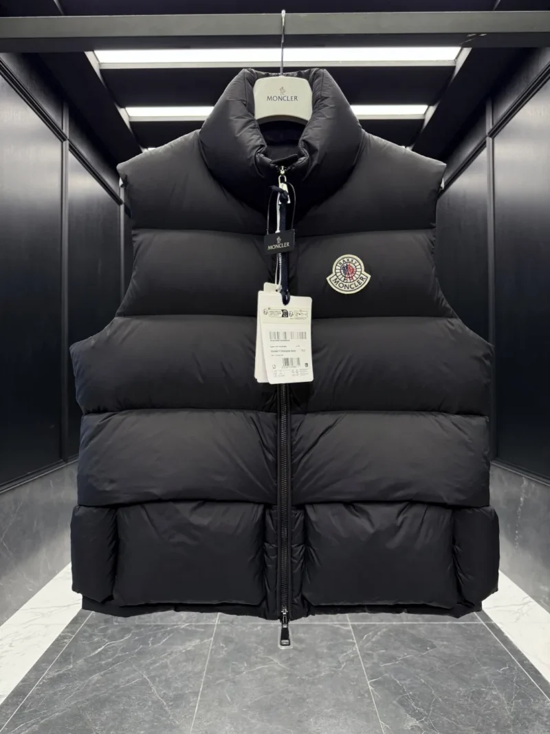 Replica Moncler Christopher Raxxy Vest Black Quilted Reps - RepLuxe