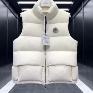 Replica Moncler Christopher Raxxy Vest Cream Quilted Reps - RepLuxe