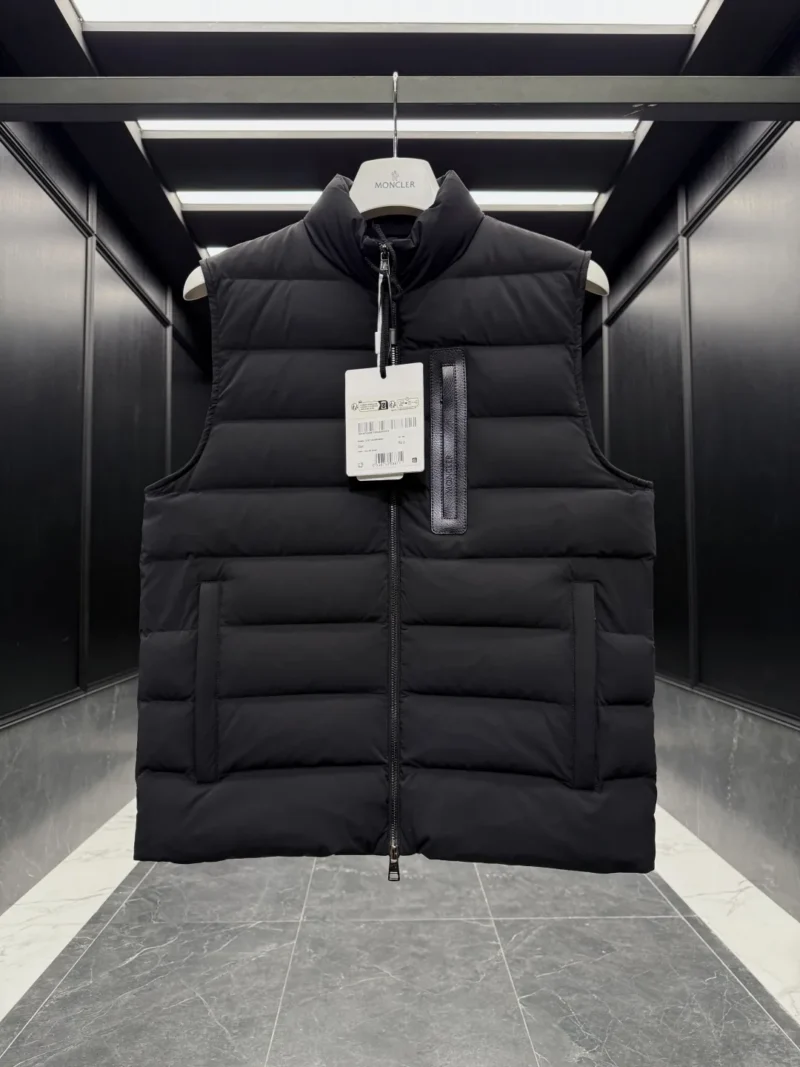Replica Moncler Giaf Down Vest Black Matte Style Reps - RepLuxe