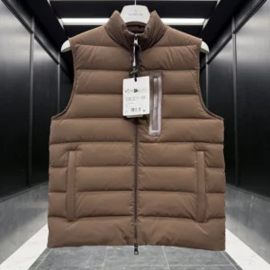 Replica Moncler Giaf Vest Brown Matte Style Reps - RepLuxe