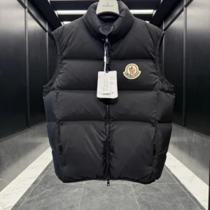 Replica Moncler Almaz Vest Black Puffer Style Reps - RepLuxe