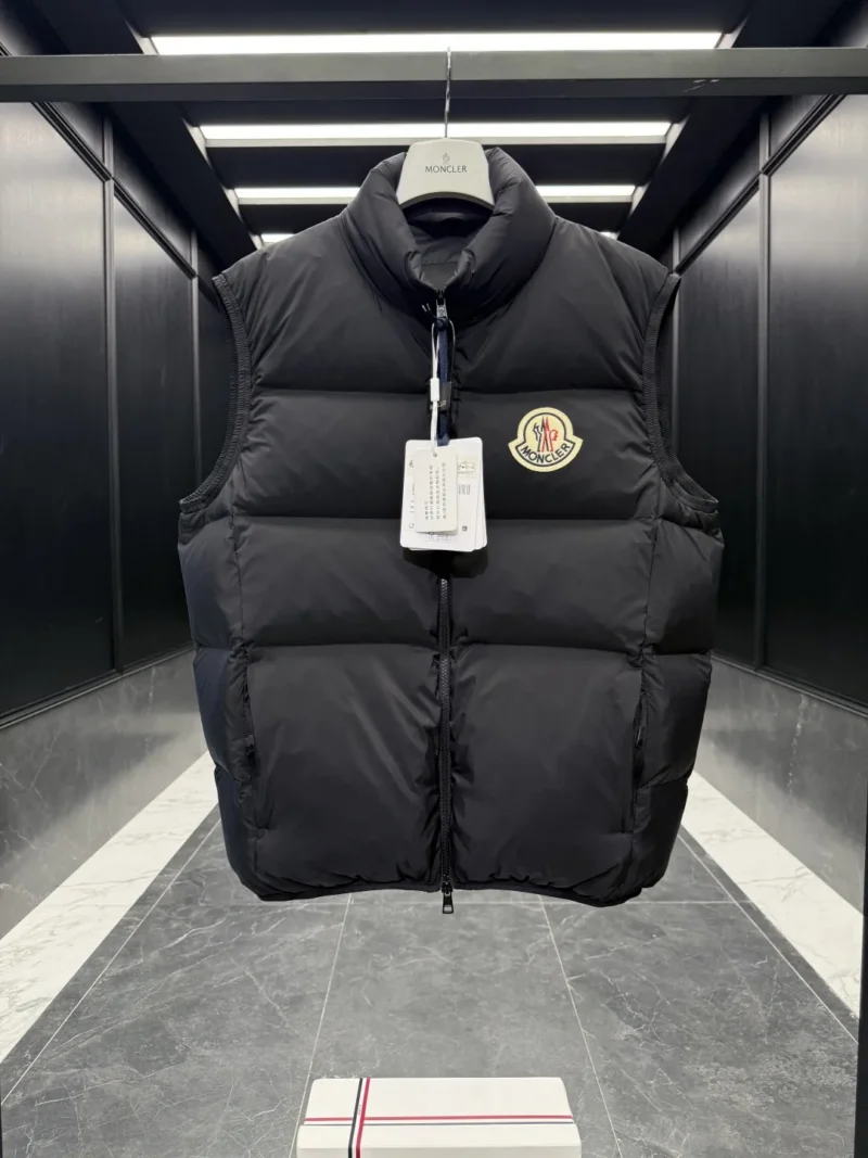 Replica Moncler Almaz Vest Black Puffer Style Reps - RepLuxe