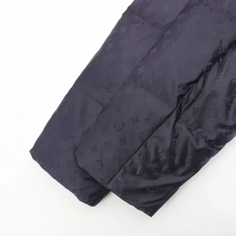 Replica Louis Vuitton Monogram Puffer Jacket Black Reps - RepLuxe