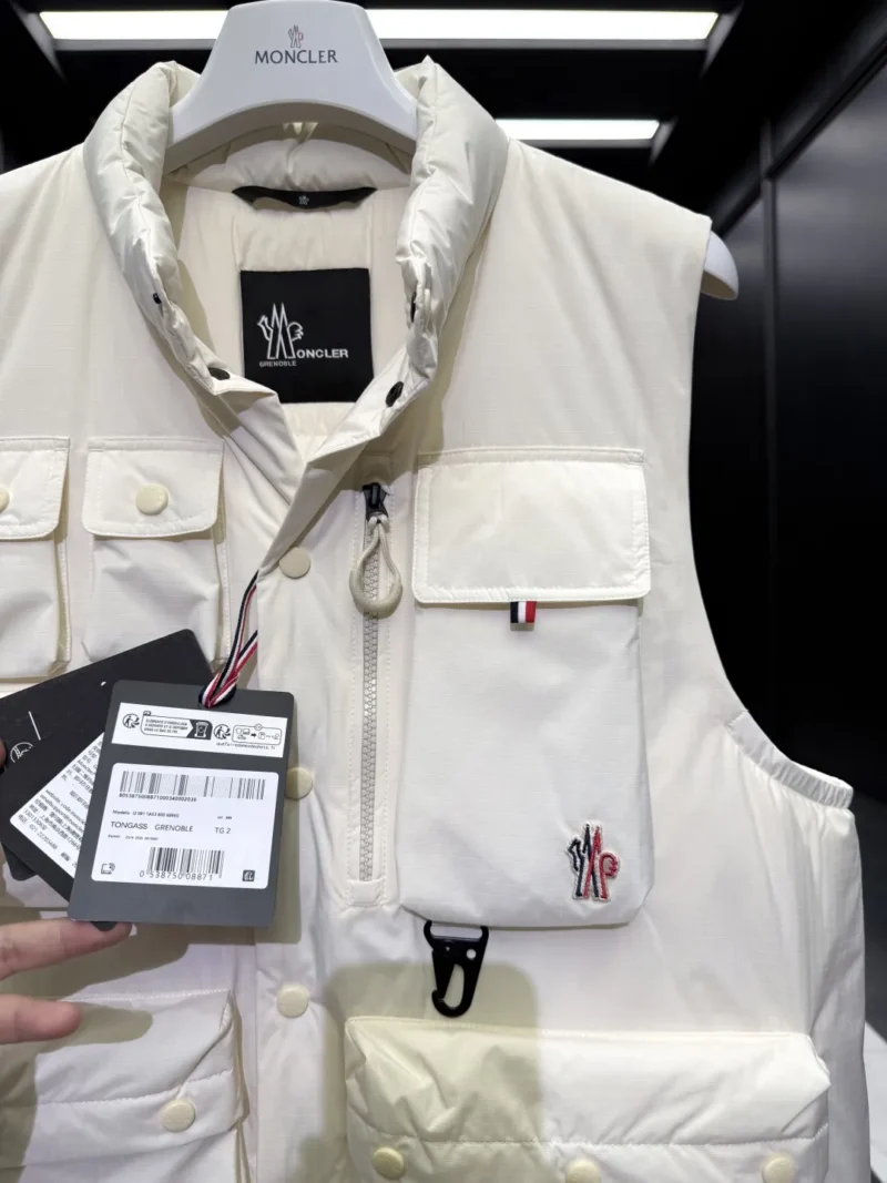 Replica Moncler Grenoble Tongass Vest Off White Reps - RepLuxe