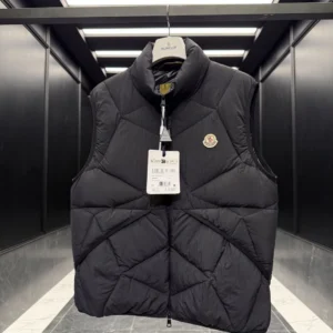 Replica Moncler Vendavel Vest Black Quilted Style Reps - RepLuxe