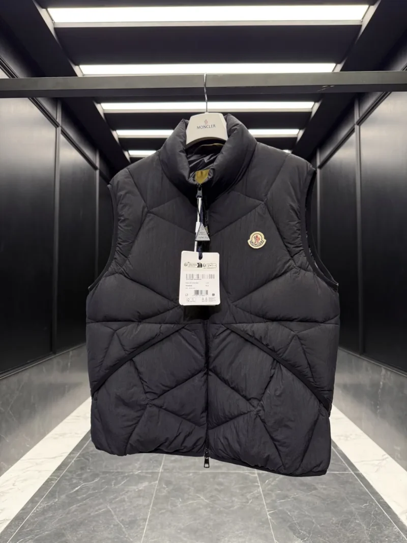 Replica Moncler Vendavel Vest Black Quilted Style Reps - RepLuxe