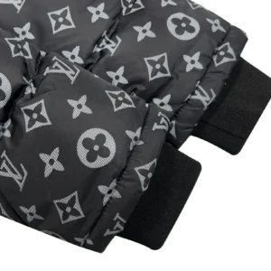 Replica LOUIS VUITTON SS22 Monogram Puffer Jacket Black Reps - RepLuxe