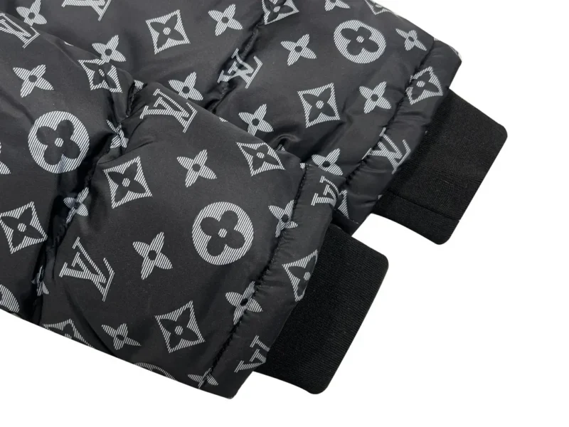 Replica LOUIS VUITTON SS22 Monogram Puffer Jacket Black Reps - RepLuxe
