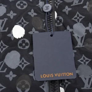 Replica Louis Vuitton Yayoi Kusama Polka Dot Jacket Black Reps - RepLuxe