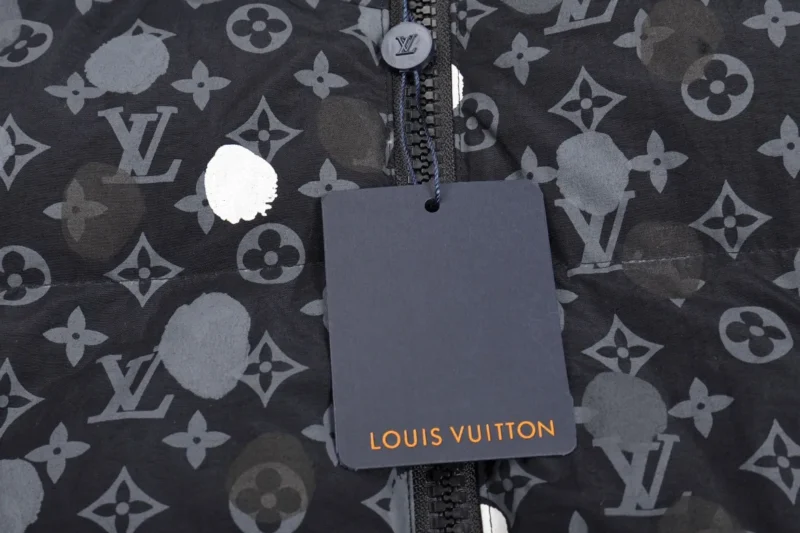 Replica Louis Vuitton Yayoi Kusama Polka Dot Jacket Black Reps - RepLuxe