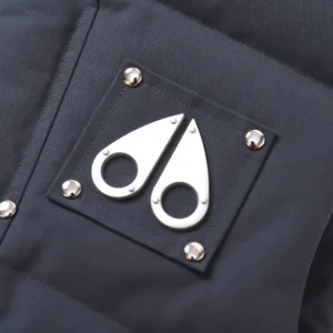 Replica Moose Knuckles Vest Grey Quilted Style Reps - RepLuxe