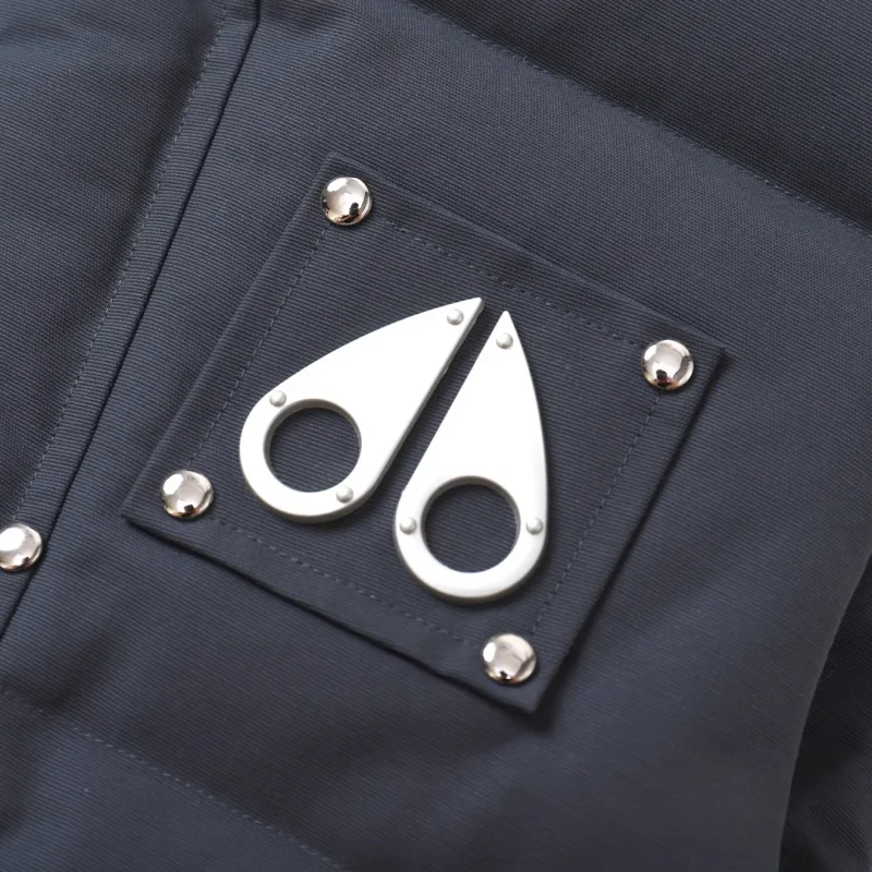 Replica Moose Knuckles Vest Grey Quilted Style Reps - RepLuxe