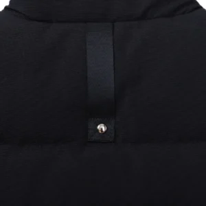 Replica Moose Knuckles Vest Black Quilted Style Reps - RepLuxe