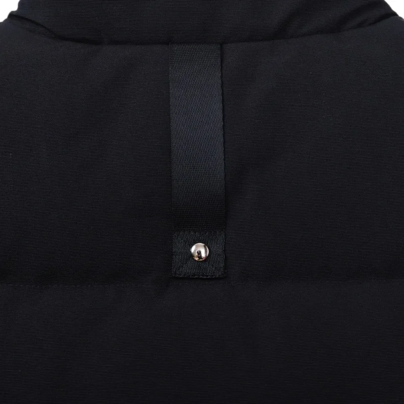 Replica Moose Knuckles Vest Black Quilted Style Reps - RepLuxe