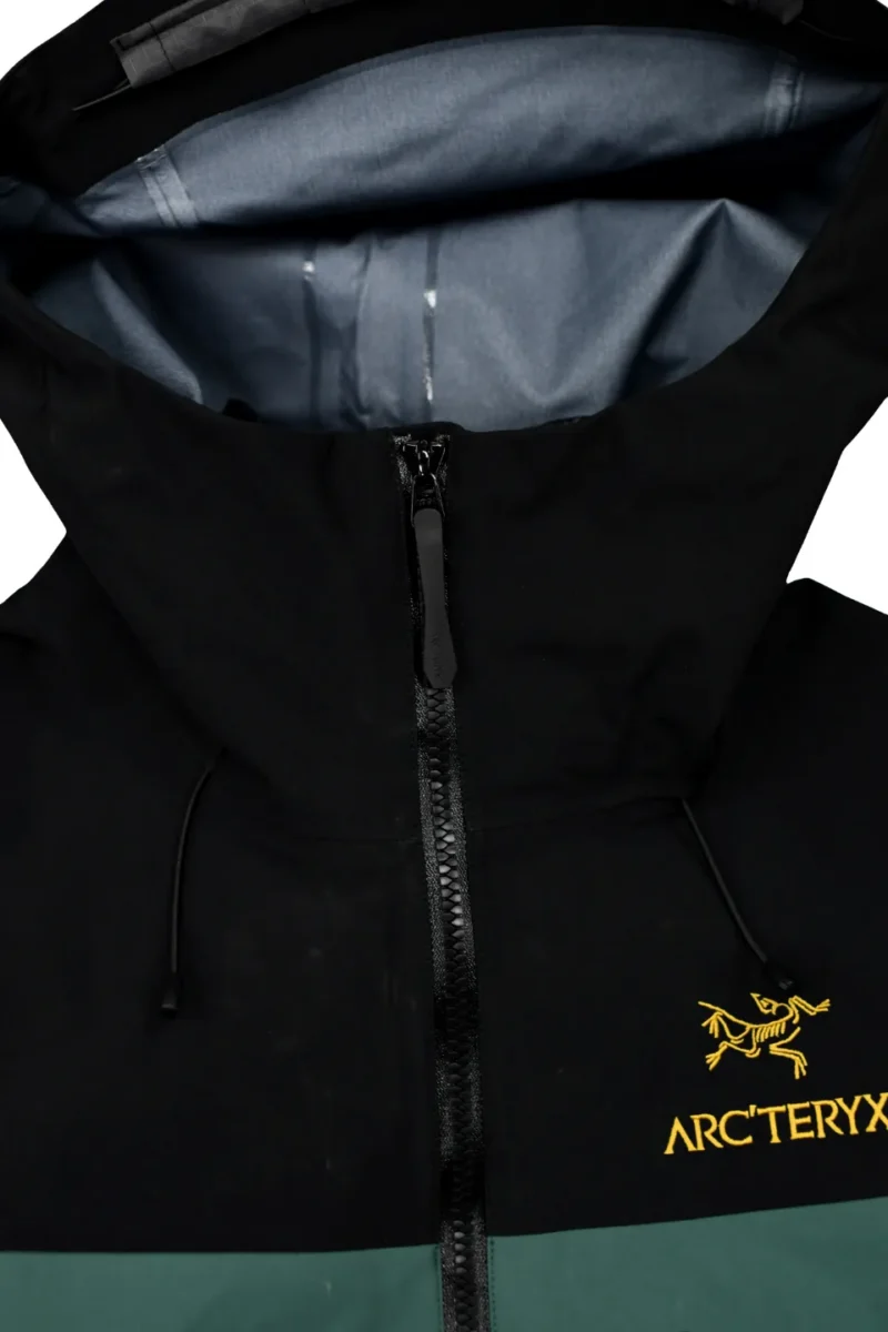 Replica Arc'teryx Alpha SV Jacket Green Black Reps - RepLuxe