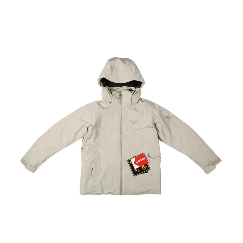 Replica Arc'teryx Macai Ancessa Down Jacket Warm Grey Reps - RepLuxe