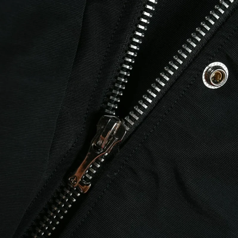 Replica Moose Knuckles Classic Bomber Jacket Black Reps - RepLuxe