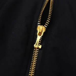 Replica Moose Knuckles Gold Scissor Down Jacket Black Reps - RepLuxe