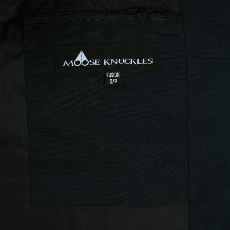 Replica Moose Knuckles Classic Bomber Jacket Navy Reps - RepLuxe