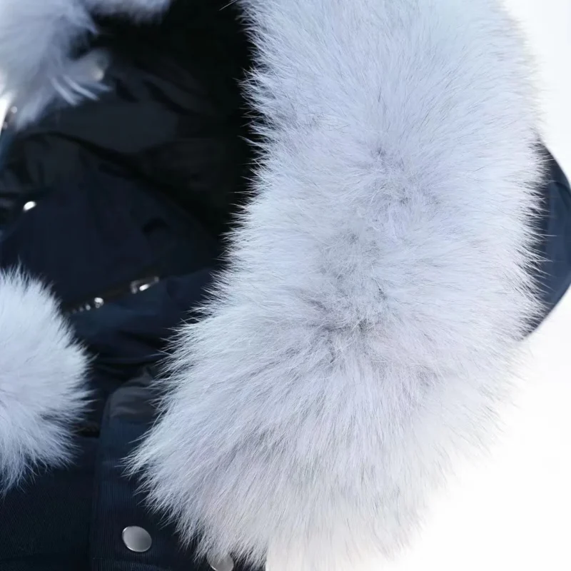 Replica Moose Knuckles Classic Bomber Jacket Navy Reps - RepLuxe