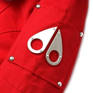 Replica Moose Knuckles Scissor 01 Parka Red Fur Reps - RepLuxe