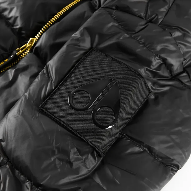 Replica Moose Knuckles Puffer Jacket Black Bubble Reps - RepLuxe