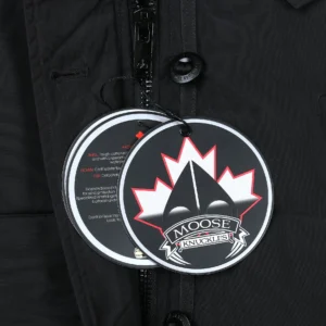 Replica Moose Knuckles Scissor 04 Black Jacket Reps - RepLuxe