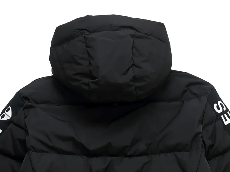 Replica Moose Knuckles Classic Pilot Puffer Jacket Black Reps - RepLuxe