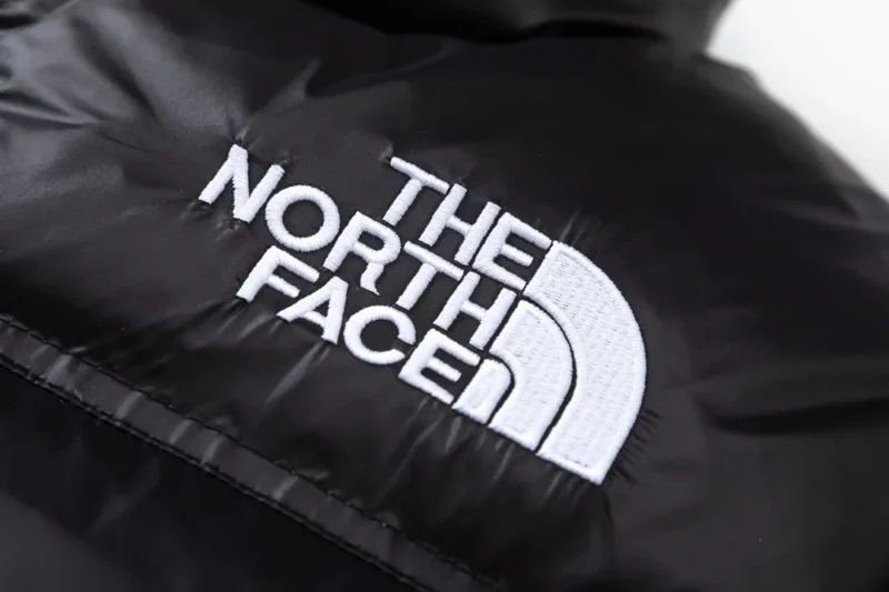 Replica The North Face Short Puffer Jacket Black Reps - RepLuxe