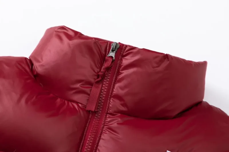Replica The North Face Down Jacket Red Cropped Reps - RepLuxe