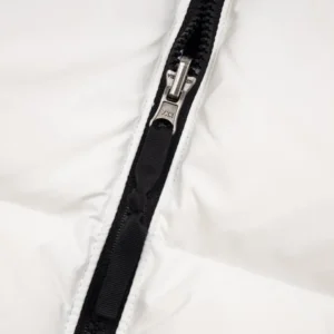 Replica The North Face 1996 Nuptse Jacket White Black Reps - RepLuxe