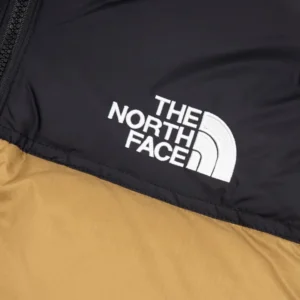 Replica The North Face 1996 Nuptse Jacket Beige Black Reps - RepLuxe