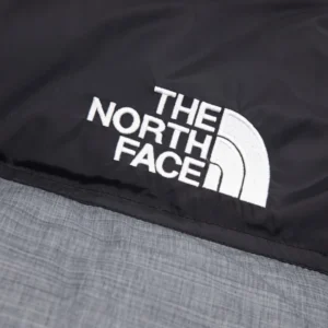 Replica The North Face 1996 Nuptse Jacket Grey Black Reps - RepLuxe