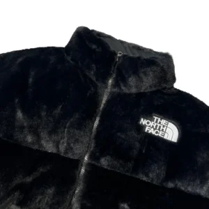 Replica Supreme x TNF Fur Down Jacket Black Reps - RepLuxe