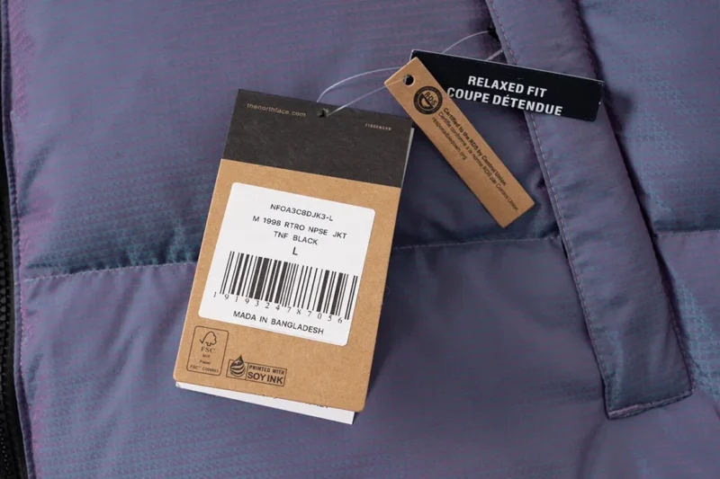 Replica The North Face 1996 Retro Nuptse Jacket Purple Reps - RepLuxe